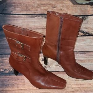Bandolino Leather boots sz 7.5 m